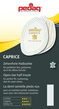 pedag - 德國 PEEP TOE 醫療級乳膠前半墊 鞋墊 (EU35/36碼) #新舊包裝隨機發貨