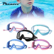 [Phenovo] Kids Swim Goggles Swimming Goggles Portable Leakproof Clear View Eyewear