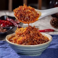Spicy Shrimp Canned Food 165g Bottled Instant Food Small Shrimp Rice Seafood Small Shrimp Meat Canne