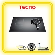 Tecno T 788GI 73cm Gas-Induction Hybrid glass hob