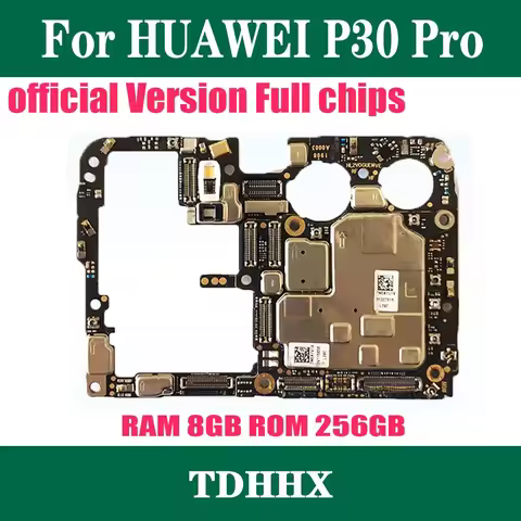Original for HUAWEI P30 Pro Motherboard Unlocked 6GB 128GB Good Working Logic Board for HUAWEI P30 P