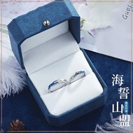 Ring Valentine's Day Size Fashion Girlfriend Love Couple 999 Get a Pair Ring Silver Adjustable Live 