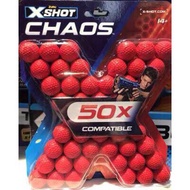 {ORIGINAL} ZURU X-SHOT CHAOS -50X COMPATIBLE (36327)