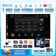 2 Din 7 Inch Car Stereo Audio Radio Bluetooth 7" Touch Screen Monitor MP5 Player SD FM USB Car Stere