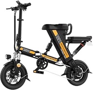 Tricycle Adult Electric Ebikes Foldable Electric Bike Rear-Shock Absorber Three Work Modes Lightweight Aluminum Alloy Folding Bike Easy To Storage 20 Inch Wheels With Disc Brake Motor Electric Bicycl