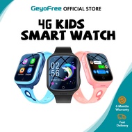 GeyoFree 2024 4G Kids Smart Watch GPS Video Call 1000mAh Waterproof Sim Card