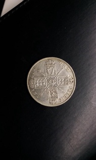 1915 英國銀幣。5元平郵