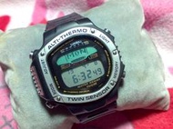 ☆JIN_1983☆ 90'S TWIN SENSOR CASIO 登山錶 ALTI-THERMO ALT-6100