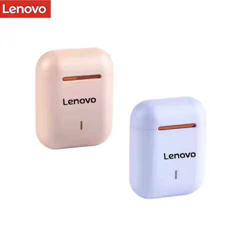 Lenovo Wireless Earphones, Bluetooth Headset, Game, Waterproof Headset with Mic, TWS Touch-Controlle