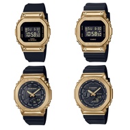 Casio G-Shock /G-Shock Mini นาฬิกาข้อมือผู้ชาย,ผู้หญิง / สายนาฬิกา สายเรซิ่น รุ่น GM-2100,GM-S2100,GM-5600,GM-S5600(GM-2100G-1A9,GM-S2100GB-1A,GM-5600G-9,GM-S5600GB-1)