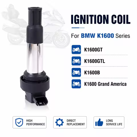 7722679-02 Motorcycle Ignition Coil Accessories For BMW K1600GT K1600GTL K1600B Grand America K48 K6