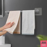 JIAGO 無痕浴室不鏽鋼毛巾架不鏽鋼原色