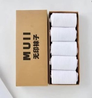 MUII無印襪子/5對