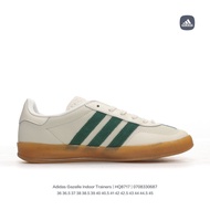 Adidas Gazelle men and women's white short sport shoes