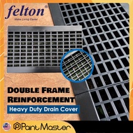Felton Heavy Duty Drain Cover Penutup longkang High quality UV Protection 水沟盖 8.5" / 10"