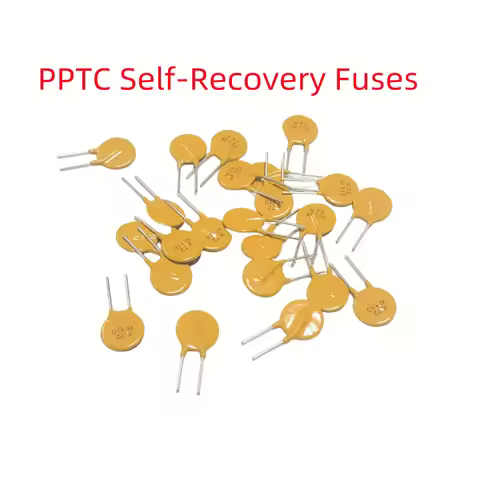 10Pcs Plug In Self Resettable Fuse 60V 72V100MA 200MA 0.5A 0.9A 1.1A 1.35A 1.6A 1.85A 2A 2.5A 3A 3.7