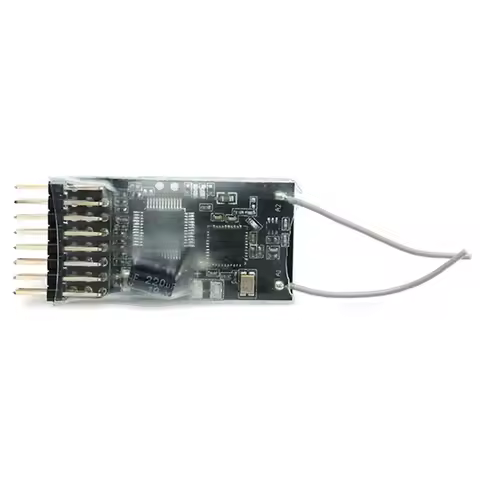 RM601 2.4G 6CH Receiver with PPM For s603 Spektrum DSM2 DSMX DX6i DX8 DX9 DX18 & JR DSX7 DSX9 Transm