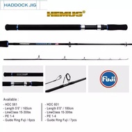Hemus Haddock 561 PE 1-4 Fuji Jigging Jig Rod
