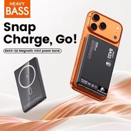 HeavyBass Q2 Powerbank｜ 5000mah Magnetic Wireless Powerbank