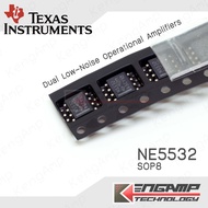 (1ตัว)[IC] NE5532DR SOP-8 SMD TEXUS DUAL LOW-NOISE OP-AMP