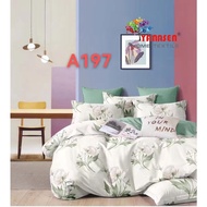 QUEEN 7in1 Comforter Bed Set with BERCORAK Design, Soft Cotton Bedding