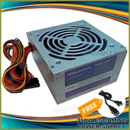◴ ❦ ♀ ESGAMING POWER SUPPLY UNIT(PSU)FREE POWER CORD 700-750WATTS FOR DESKTOP CPU GAMING