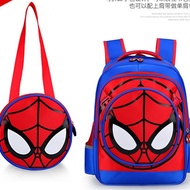 Darjah 1-3 5D SPIDERMAN School BAG 38CM Large 4 Times WATER PROOF Place And FREE PENCIL CASE