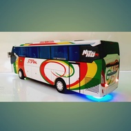 Miniatur Bis Miniatur Bus NPM SR2 S Series Mobil Mainan