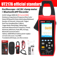 UNI-T UT217A UT217B แบบ3 In 1 1000A แคลมป์มิเตอร์ Ac/dc + ออสซิลโลสโคปฟังก์ชันเครื่องบันทึกผ่านบลูทู