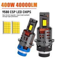 2pcs Pack D2S D4S LED Car Headlight Bulb HID D2 D4 Canbus D2R D4R Xenon Bulb Turbo 6000K High Power 