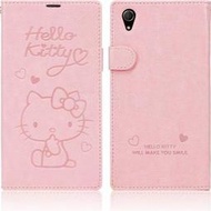 GOMO三麗鷗授權 Hello Kitty Sony 5.2吋 Xperia Z2 D6503 側掀側翻可立式皮套 保護殼 保護套 粉