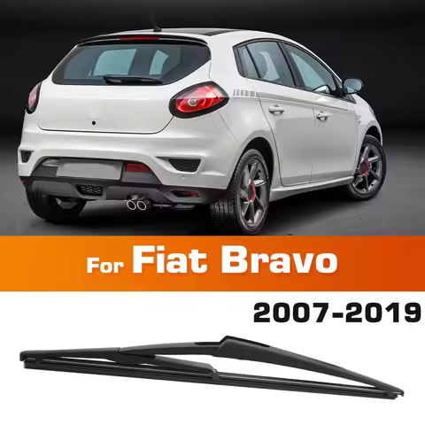 Wiper 11" Rear Wiper Blade For Fiat Bravo 2007 - 2019 Windshield Windscreen Rear Window