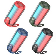 Borofone BR33 Colorful LED Light Wireless Speaker Sports Bluetooth Portable Loudspeaker Double Diaph