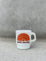 FIRE KING BURGER QUEEN MUG 咖啡杯 -Rare 