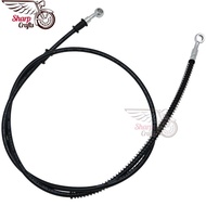 Motorcycle Parts Front Hydraulic Brake Oil Hoses Lines Pipe Tubing Reinforced Brake System For Harle