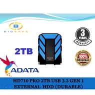 ADATA 2TB HD710 PRO DURABLE EXTERNAL HDD (BLUE)