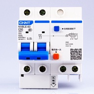 CHINT NXBLE-63 NXBLE-32 2P 6A 10A 16A 20A 25A 32A 40A 50A 63A 230V 50/ RCBO Earth Leakage Circuit Breakers With Leakage Protection
