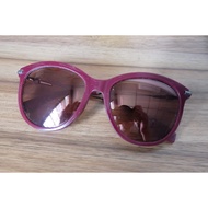 C (K) Sunglasses Size 54/10 142mm Dark Red