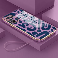 HP Phone Case For OPPO A16 A16s A54s A16K A16E Case Colorful Striped Pattern Phone Case Layered Stra