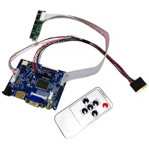 HDMI+VGA Control Board Monitor Kit for HSD140PHW1 B140XW01 LP140WH1 LP140WH2 LP140WH4 LCD LED screen