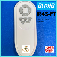 Alpha Cosa Ceiling Fan Remote Control IR3S IR3S-FT / IR4S-FT For Model Cosa699 Cosa998 Kipas Siling 