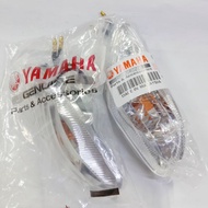 READY STOCK ~ Y125 YAMAHA Y125ZR FRONT SIGNAL LAMP L/R SET CLEAR 100% ORIGINAL 5XK-H3310-10 LAMPU SI