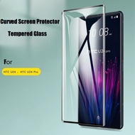 3D Curved Tempered Glass For HTC U24 Pro Full Coverage Screen Protector For U24Pro Protective Clear 
