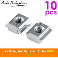 T Sliding Nut M8 for Aluminum Profile 4040 Contents 10 Pcs