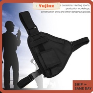 YUJINX for Walkie Talkie Chest Bag, 600D  Cloth Adjustable Strap for Walkie Talkie Holder Vest, Blac