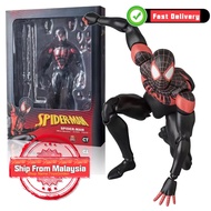Ct Toys Mafex 092 Spiderman Miles Morales Anime Action Figure Spider-Man Shf Ko PVC Collectible Mode