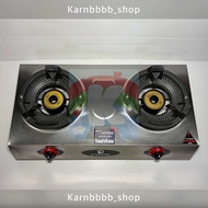 เตาแก๊สหัวคู่หัวเตาฟู่KB Dynahome DH-119-KB✨😲❗️[กดติดตามรับส่วนลด 30บาท🎉]  >> สั่ง1ชิ้น/ออเดอร์เท่าน
