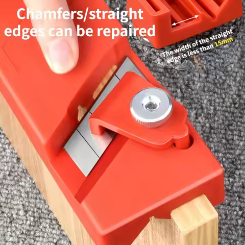 Woodworking Chamfering Edge Chamfer Gypsum Board Hand Plane V-Shaped 45 Degree Trimming Tool Wood Bo