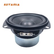 SOTAMIA 1Pcs 4 Inch Full Range Speaker Audio 4 8 Ohm 30W Altavoz Bluetooth Speaker Hifi Music Home T