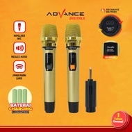 【READY STOCK】Mix Wireless Tanpa Kabel Ori Mic 2 Murah Original Karaoke Suara Jernih Bluetooth Mix Sa